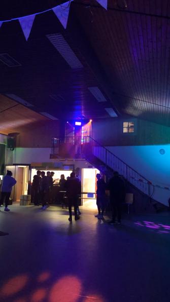 Abiparty der EGS Höchst in einer Halle in Mümlingcrumbach