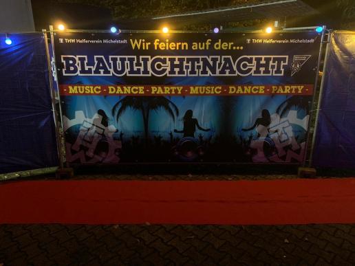Blaulichtparty des THW Michelstadt